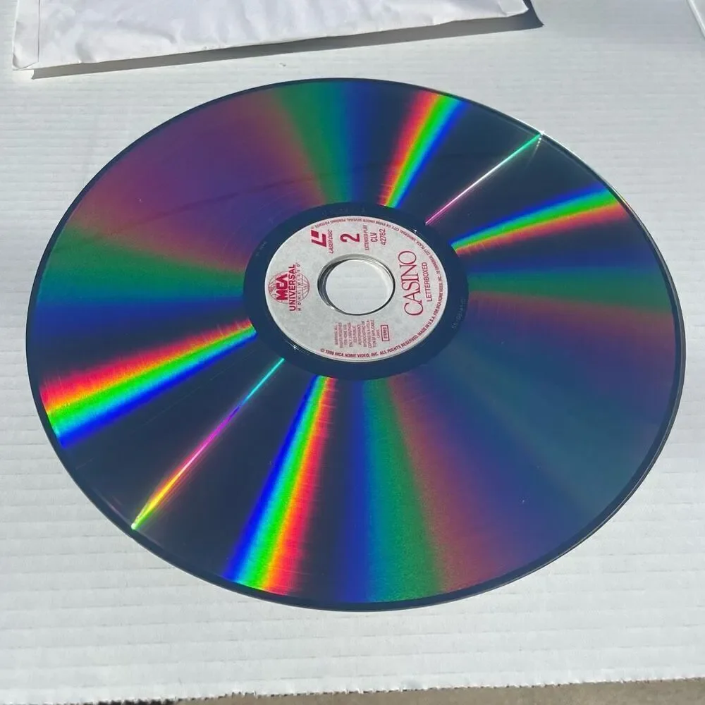 CASINO Laserdisc Movie Robert DeNiro Sharon Stone